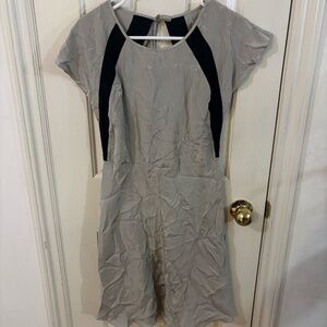 Banana Republic dress black and grey open back hole * accepting offers